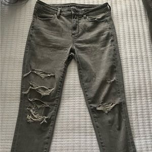 American Eagle ripped jeans